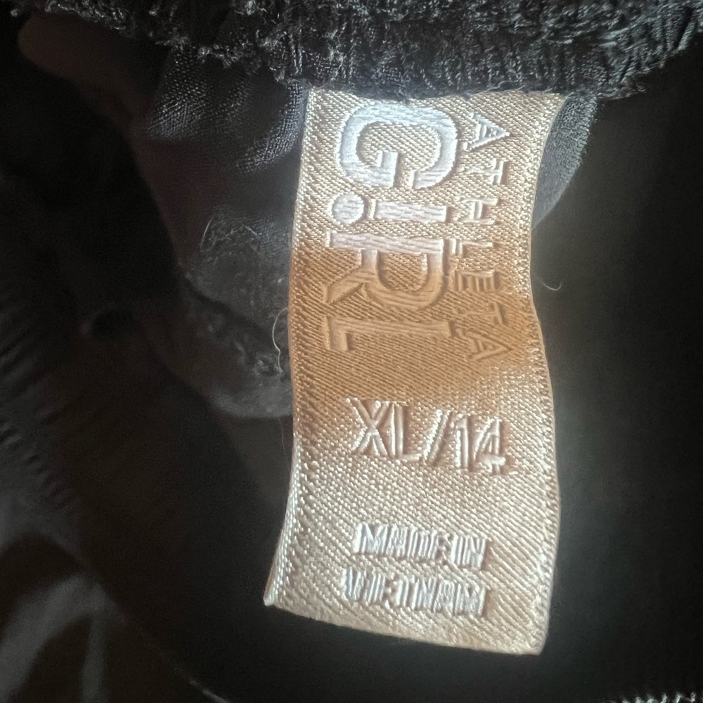 Youth Black Jogger Pants - Picture 2 of 2